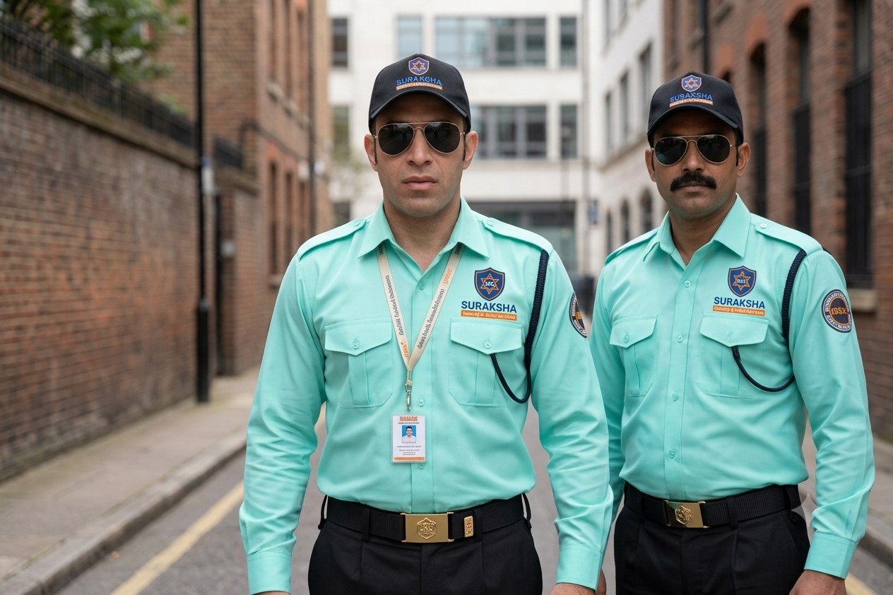 Trained SURAKSHA guards on patrol